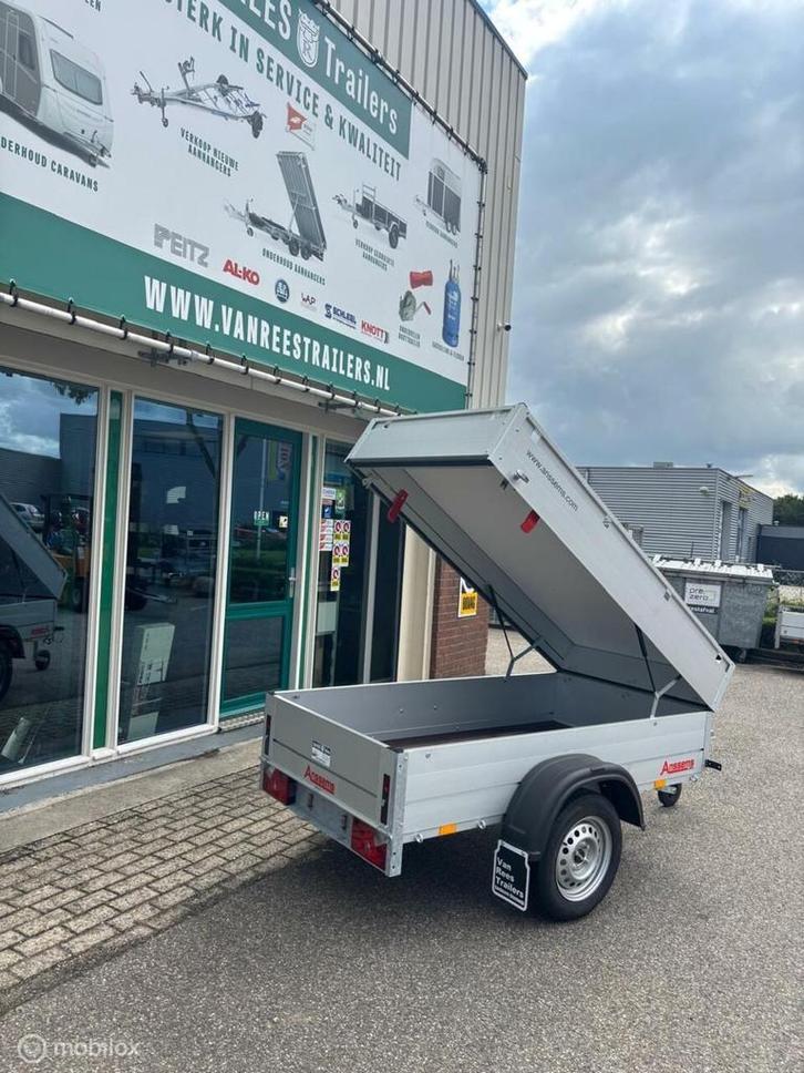 Anssems Bagagewagen 200x100x48 750kg direct leverbaar, Auto diversen, Aanhangers en Bagagewagens, Nieuw