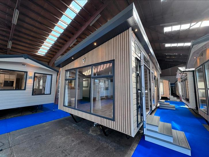 Chalet Nordbay 2026 zeer luxe, bij World Caravans&Chalets!, Caravans en Kamperen, Stacaravans, tot en met 4, Ophalen