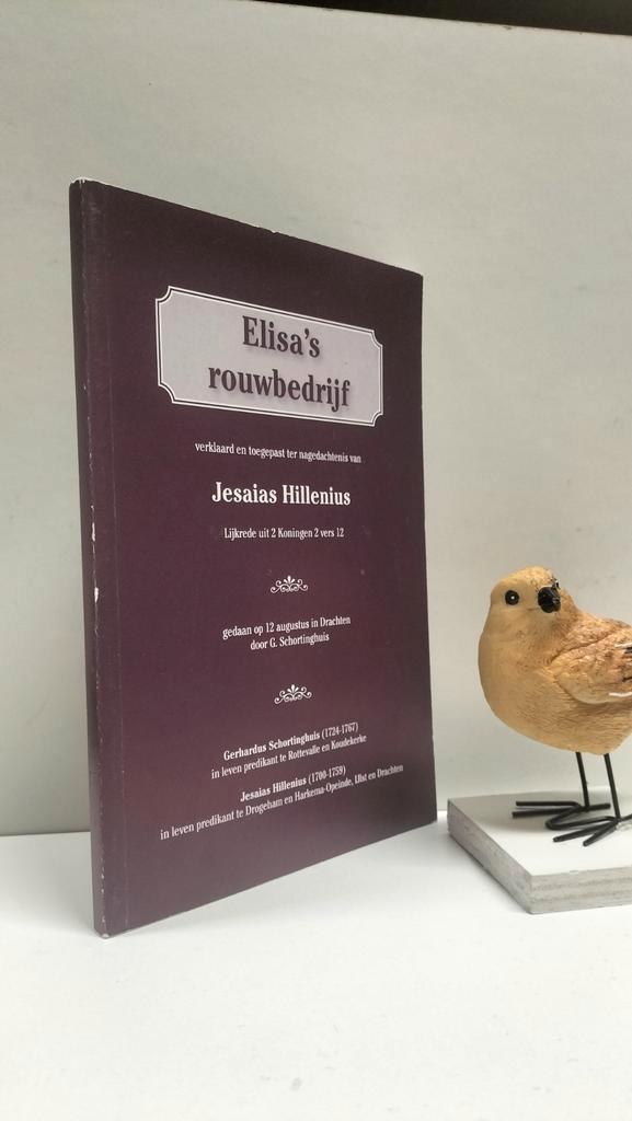 Schortinghuis, G.; Elisa’s  rouwbedrijf (Hillenius, Boeken, Godsdienst en Theologie, Gelezen, Christendom | Protestants, Ophalen of Verzenden