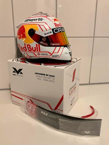 2023 Japan 1:2 Helm Max Verstappen beschikbaar voor biedingen