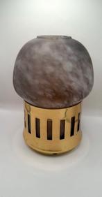 Vintage Mason constant-flame lamp met uniek glas – compleet, Ophalen of Verzenden