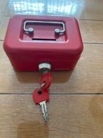 Geldkistje merk brabantia, Verzamelen, Spaarpotten, Ophalen of Verzenden, Zo goed als nieuw, Metaal of Blik, Overige thema's