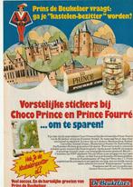 Retro reclame 1977 De Beukelaer kastelenposter spaaractie, Verzenden, Overige typen