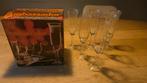 6 nieuwe vintage Ambassador champagneglazen – Royal Leerdam, Verzamelen, Glas en Borrelglaasjes, Ophalen of Verzenden, Nieuw, Overige typen