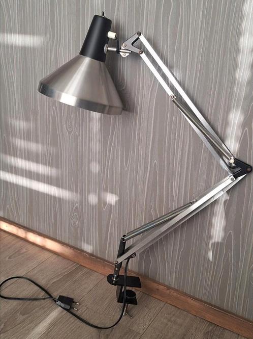 Hala Architect T9 bureau lamp klem 28 H. Busquet 1967 Zeist, Huis en Inrichting, Lampen | Tafellampen, Gebruikt, 50 tot 75 cm