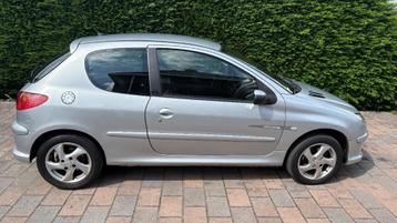 Peugeot 206 1.6 16V Gentry 3D 2003 Grijs beschikbaar voor biedingen