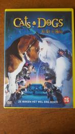 DVD Cats & Dogs (Als kat en hond), Overige typen, Europees, Zo goed als nieuw, Vanaf 6 jaar