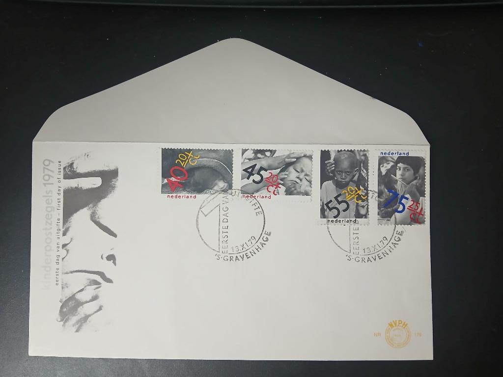 Nederland 1979 - FDC E179, Postzegels en Munten, Postzegels | Eerstedagenveloppen, Ophalen of Verzenden, Onbeschreven, Nederland