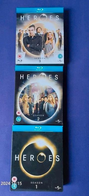 Blue Ray Heroes season 1+2+3 beschikbaar voor biedingen