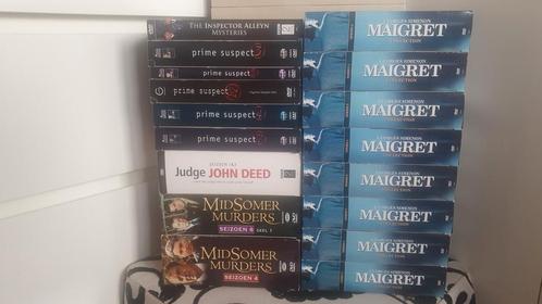 Partij BBC series oa: maigret, prime Suspect, John Deed, Cd's en Dvd's, Dvd's | Tv en Series, Zo goed als nieuw, Alle leeftijden