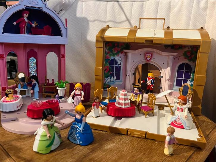 Prins en prinses playmobile, Kinderen en Baby's, Speelgoed | Playmobil, Gebruikt, Los playmobil, Ophalen of Verzenden