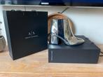 Armani Exchange enkellaars zilver maat 36, Armani, Overige kleuren, Lage of Enkellaarzen, Nieuw