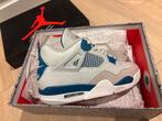 Nike Air Jordan 4 Military Blue - Maat 42.5, Kleding | Heren, Schoenen, Blauw, Nieuw, Ophalen of Verzenden, Sneakers of Gympen