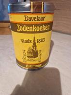 Oude Davelaar Jodenkoeken Blik, Ophalen of Verzenden, Gebruikt, Koek(jes), Overige merken