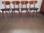 Louis van Teeffelen Webe stoelen midcentury, Ophalen, Zo goed als nieuw