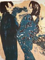 Emile Nolde Print Junges Paar, Antiek en Kunst, Ophalen of Verzenden