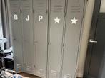 2 x lockers industrieel grijs, Huis en Inrichting, Kasten | Lockerkasten, Ophalen, Zo goed als nieuw