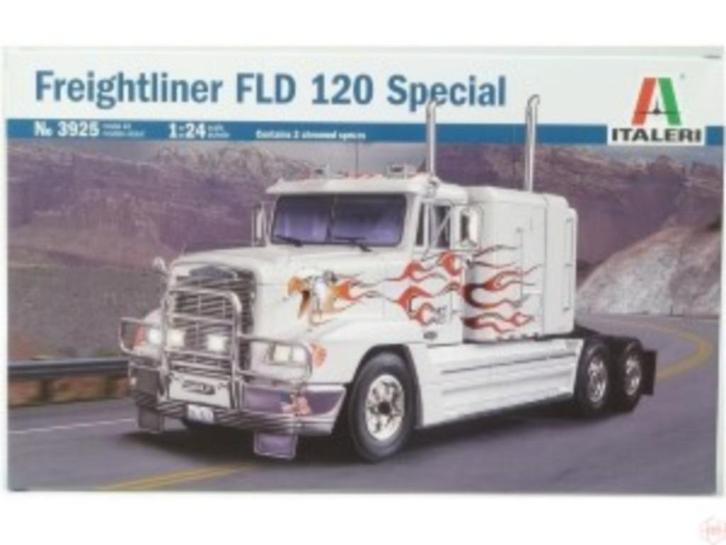 Bouwdoos Freightliner FLD 120 Special Italeri, Hobby en Vrije tijd, Modelbouw | Auto's en Voertuigen, Nieuw, Truck, Groter dan 1:32