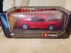 Corvette c5 rood, Ophalen of Verzenden, Bburago