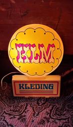 Vintage lichtbak, lichtbakje van KLM kleding (werkkleding)., Ophalen, Gebruikt, ., Lichtbak of (neon) lamp