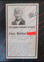 Luftwaffe Sterbebild 1945 Almelo / Ysselsteyn WO2 Holland, Ophalen of Verzenden, Bidprentje