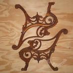 tuinbank onderstel van onbehandeld zwaar gietijzer, Tuin en Terras, Tuinbanken, Ophalen, Nieuw, Metaal