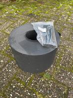 Zwarte vlechtband 50m1, 19cm hoog, Ophalen, Nieuw, Kunststof, Overige typen