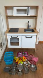 IKEA Duktig keukentje met keukenspullen, Ophalen, Gebruikt, Hout