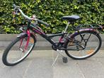 Meisjes mountainbike 24 inch roze met zwart., Fietsen en Brommers, Fietsen | Meisjes, Ophalen, BTWIN, Handrem, Gebruikt