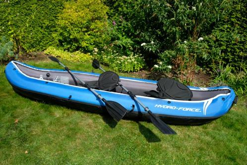 KAJAK (opblaasbaar), Watersport en Boten, Kano's, Gebruikt, Kajak, Twee personen, Opblaasbaar, Met peddels, Ophalen