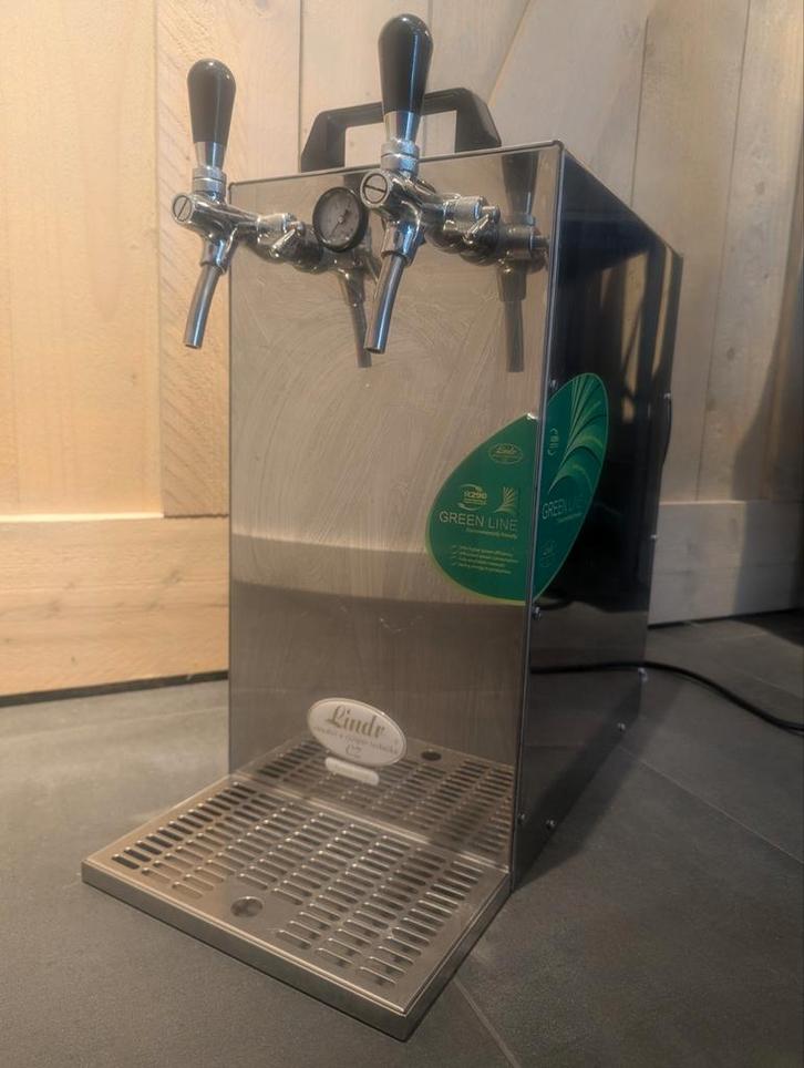 Lindr Kontakt 155/R 2-kraans biertap – zeer goede staat, Witgoed en Apparatuur, Thuistaps, Gebruikt, Ophalen