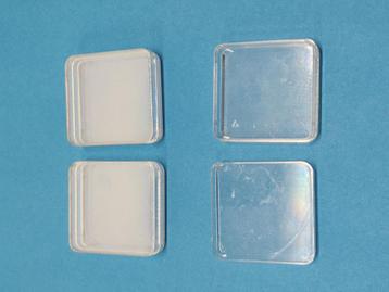Plexiglas doosje vierkant 49x47x12 mm voor b.v. kralen beschikbaar voor biedingen