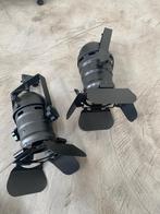 NIEUW!!! Industriële railverlichting: 2 zwarte spots, Metaal of Aluminium, Nieuw, Ophalen of Verzenden, Modern industrieel