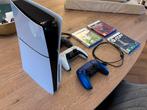 PS5 Slim disc 1TB | 3 Games + 3 Controllers, Spelcomputers en Games, Spelcomputers | Sony PlayStation 5, Ophalen of Verzenden