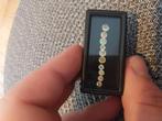 Setje van ronde facet geslepen welo opaal, Sieraden, Tassen en Uiterlijk, Edelstenen, Ophalen of Verzenden, Zo goed als nieuw