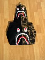Vintage Bape Shark Hoodie - Camo/Zwart - Maat S - 2012, Ophalen of Verzenden