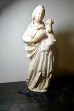 Madonna met kind 17e eeuw Italiaans albast, Ophalen of Verzenden