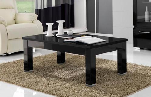 Salontafel Forever hoogglans zwart wit--AANBIEDING--, Huis en Inrichting, Tafels | Salontafels, Nieuw, Minder dan 50 cm, 50 tot 100 cm