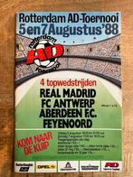 Feyenoord AD Toernooi 1988 Programmaboekje, Ophalen of Verzenden, Zo goed als nieuw, Feyenoord
