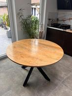 eet tafel, Huis en Inrichting, Tafels | Eettafels, Ophalen, Zo goed als nieuw, Rond, 100 tot 150 cm