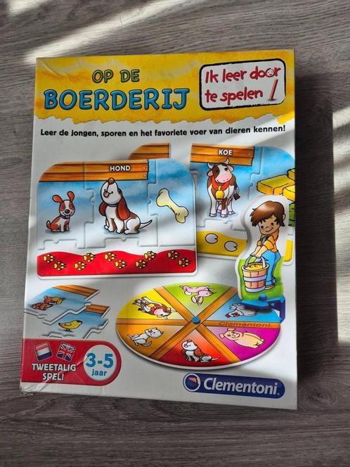 Ik leer door te spelen: Op de boerderij., Kinderen en Baby's, Speelgoed | Educatief en Creatief, Gebruikt, Ontdekken, Ophalen of Verzenden