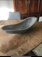 Terrazzo fruitschaal, Huis en Inrichting, Woonaccessoires | Schalen en Manden, Ophalen, Schaal, Zo goed als nieuw, Ovaal