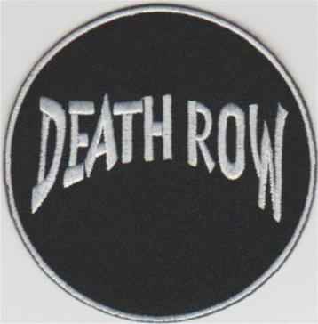 Death Row Records stoffen opstrijk patch embleem beschikbaar voor biedingen