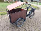 Elektrische bakfiets Troy e-Bike Special, met huif, Fietsen en Brommers, Fietsen | Bakfietsen, Ophalen, Gebruikt, 4 kinderen of meer