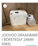 JOOVOO Draagbare dubbele borstkolf 24mm, Ophalen of Verzenden, Zo goed als nieuw, Borstkolf