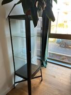 Z.g.a.n. IKEA vitrinekast Fabrikör donkergrijs, Ophalen, Met deur(en), Scandinavisch, 50 tot 100 cm