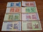 41 x Zimbabwe   Hyperinflatie 2006-2009  uniek., Postzegels en Munten, Bankbiljetten | Afrika, Ophalen of Verzenden, Zimbabwe