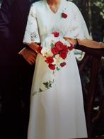trouwjurk maat 36, Kleding | Dames, Ophalen, Zo goed als nieuw, Wit, Trouwjurk