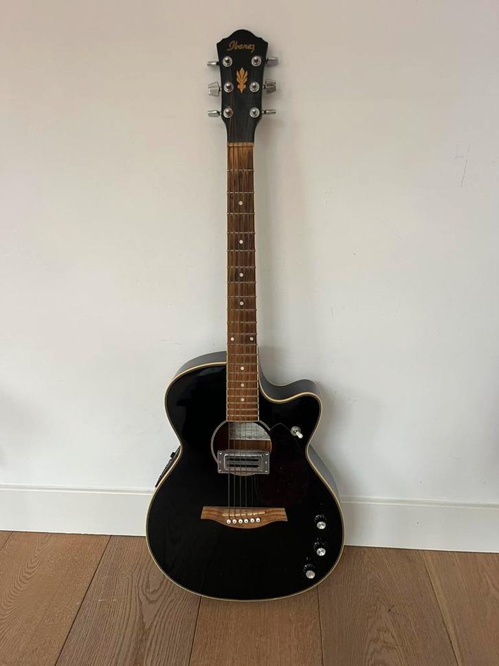 Ibanez Akoestische Gitaar - Custom, Muziek en Instrumenten, Snaarinstrumenten | Gitaren | Akoestisch, Gebruikt, Western- of Steelstringgitaar