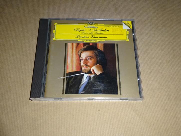 CD Chopin 4 Balladen Krystian Zimerman Barcarolle Fantasie, Cd's en Dvd's, Cd's | Klassiek, Ophalen of Verzenden